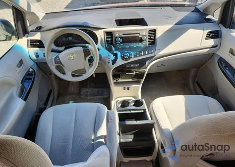 2014 Toyota Sienna Le из США, поврежденный, VIN 5TDKK3DC8ES486182